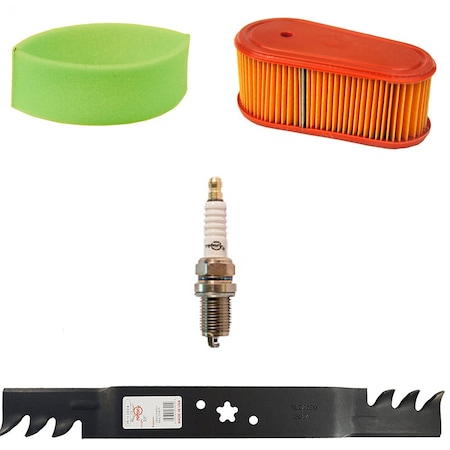 Aic Replacement Parts Maintenance Service Kit Filter Blade Fits Husqvarna HU775 22 Walk Behind Mower KT-LAB50-0442